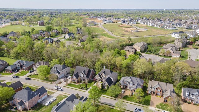 4019 Fremantle Cir, Spring Hill, TN 37174 - aerial view of property's location with nearby suburban area