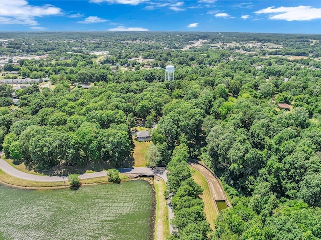 106 Lakewood Dr, Dickson, TN 37055 - bird's eye view of a heavily wooded area
