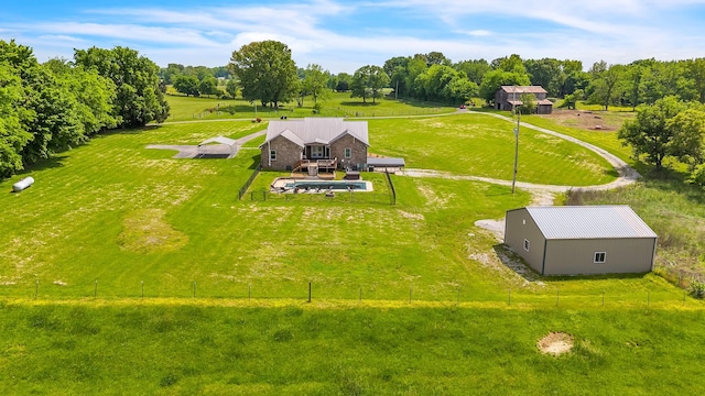 5440 Eugene Kennedy Ln, Cedar Hill, TN 37032 - view from above of property
