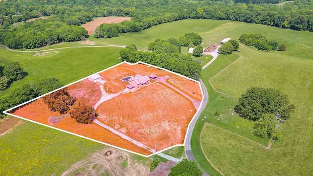 5440 Eugene Kennedy Ln, Cedar Hill, TN 37032 - view of property location featuring property boundaries highlighted