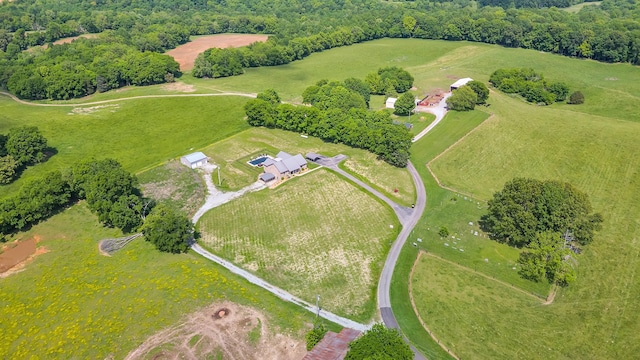 5440 Eugene Kennedy Ln, Cedar Hill, TN 37032 - aerial view