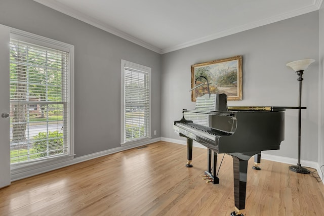 308 Stanley Park Ln, Franklin, TN 37069 - sitting room with healthy amount of natural light, baseboards, and crown molding