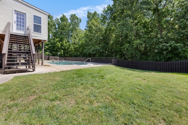 845 Nandina Ct, Clarksville, TN 37043 - view of yard with stairway and a patio area