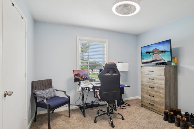 976 Long Beech Dr, Clarksville, TN 37042 - carpeted office featuring baseboards
