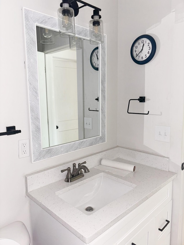 400 Circle Dr, Estill Springs, TN 37330 - bathroom with vanity and toilet