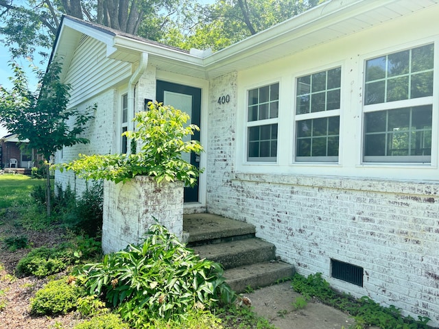 400 Circle Dr, Estill Springs, TN 37330 - view of exterior entry with brick siding