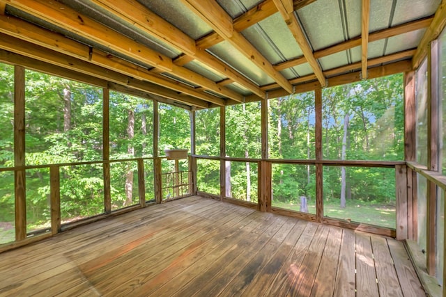 2290 Petway Rd, Ashland City, TN 37015 - view of unfurnished sunroom