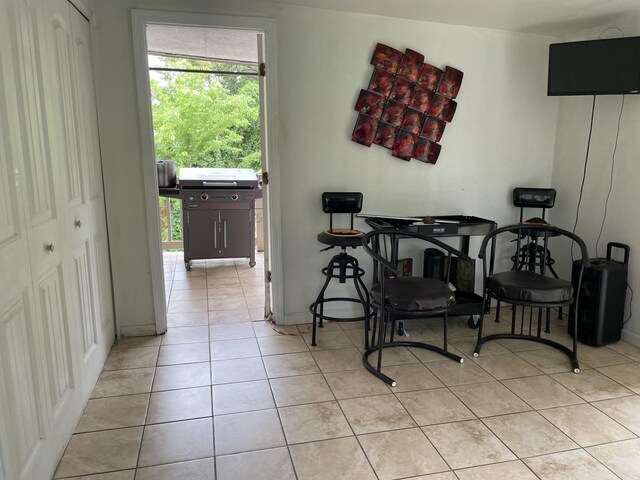 438 Tampa Dr, Nashville, TN 37211 - dining room with light tile patterned floors
