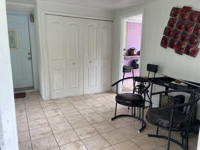 438 Tampa Dr, Nashville, TN 37211 - dining room with light tile patterned floors