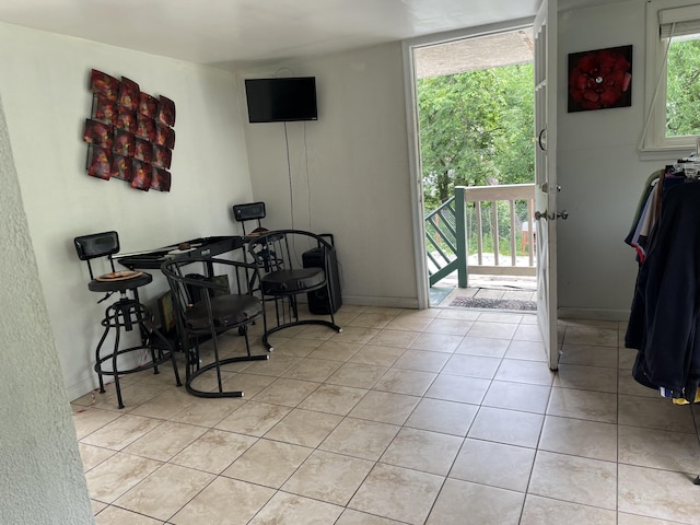 438 Tampa Dr, Nashville, TN 37211 - dining room featuring light tile patterned flooring