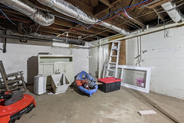 36 Hillcrest Dr, Sparta, TN 38583 - view of unfinished below grade area