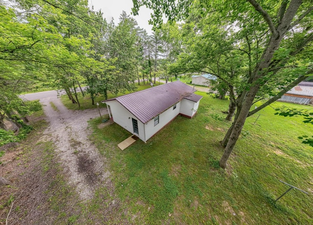 1689 Pleasant Ridge Rd, Huntland, TN 37345 - view from above of property