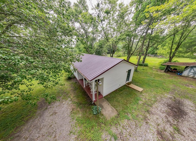 1689 Pleasant Ridge Rd, Huntland, TN 37345 - bird's eye view