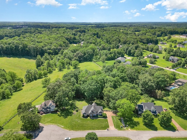 1002 Bradby Dr, Burns, TN 37029 - aerial view of a heavily wooded area