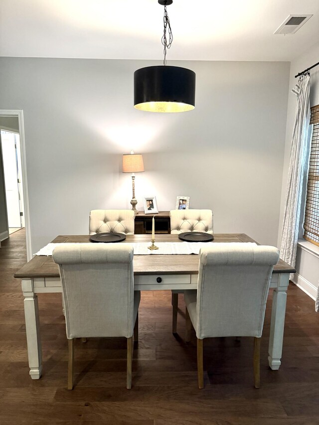 107 Auxley Ct, White House, TN 37188 - dining room with dark wood-style flooring and baseboards