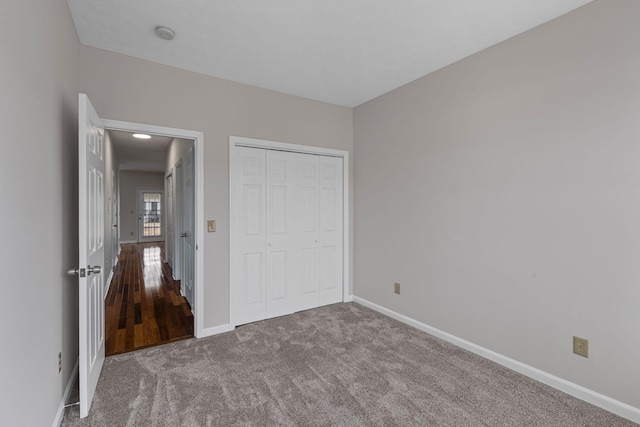 612 Churchill Xing, Madison, TN 37115 - unfurnished bedroom with baseboards, carpet floors, and a closet