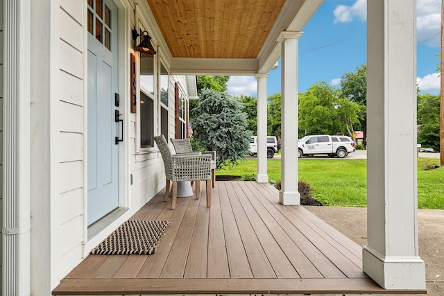 143 Two Mile Pike, Goodlettsville, TN 37072 - wooden deck with a porch and a yard