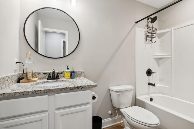 143 Two Mile Pike, Goodlettsville, TN 37072 - full bathroom with toilet,  shower combination, vanity, and baseboards