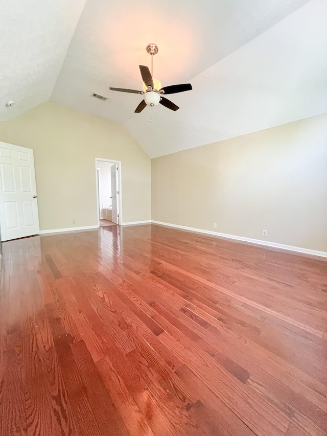 1021 Colo Trl, Antioch, TN 37013 - bonus room with light wood-type flooring, ceiling fan, vaulted ceiling, and baseboards