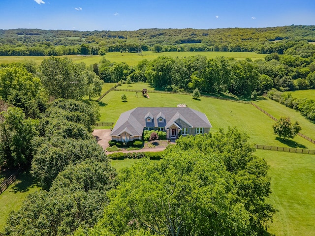 4095 Indian Hills Rd, Columbia, TN 38401 - overview of rural landscape with agricultural land