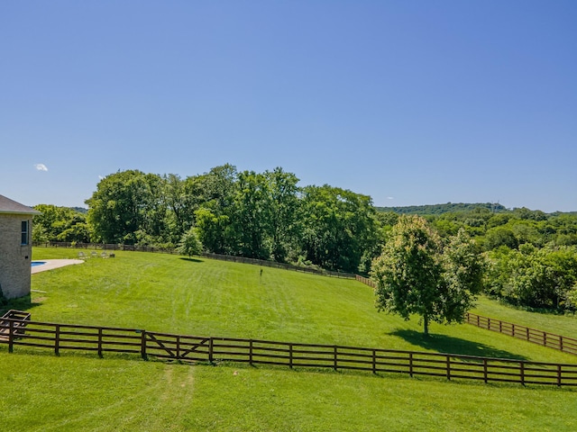 4095 Indian Hills Rd, Columbia, TN 38401 - view of yard with a view of countryside