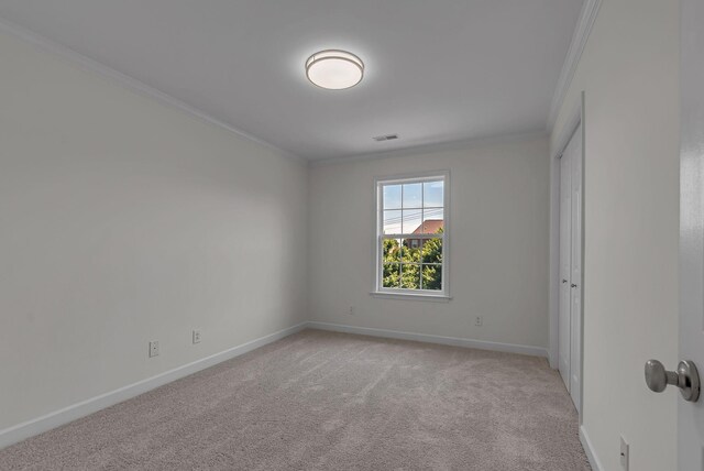 2015 Keene Cir, Spring Hill, TN 37174 - empty room featuring ornamental molding, baseboards, and light carpet