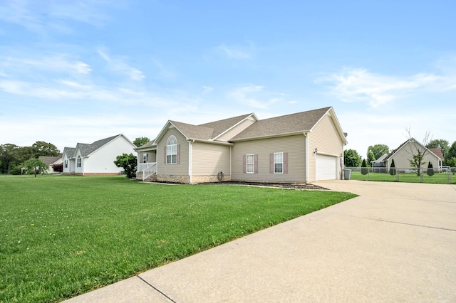 278 Riddle Rd, Manchester, TN 37355 - view of front of home featuring driveway and a garage