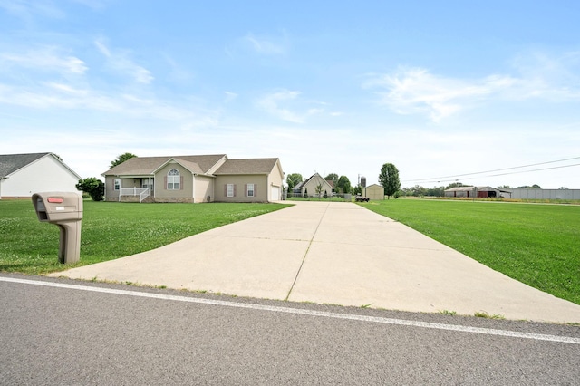 278 Riddle Rd, Manchester, TN 37355 - ranch-style house with a front yard
