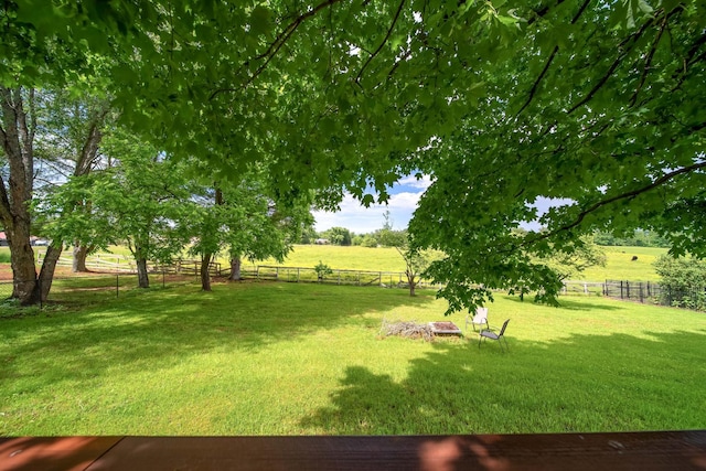 1112 Belmont Dr, Cookeville, TN 38506 - view of yard featuring a view of rural / pastoral area