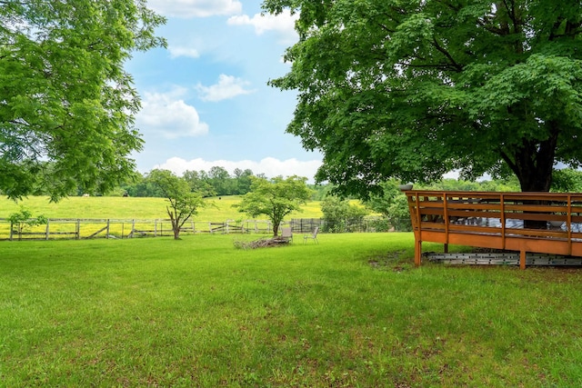 1112 Belmont Dr, Cookeville, TN 38506 - view of yard featuring a view of countryside