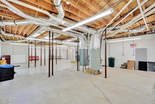 358 Spring Valley Dr, Cottontown, TN 37048 - view of unfinished basement