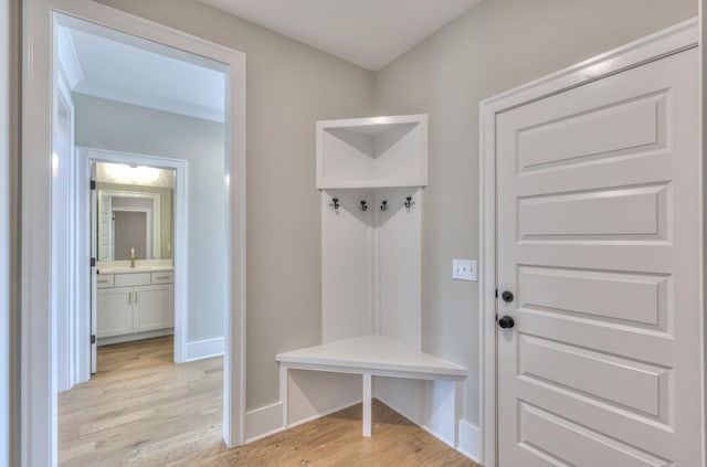 4109 Cile Ct, Murfreesboro, TN 37127 - mudroom with light wood-type flooring and baseboards