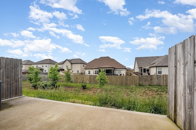 328 Fallow Cir, Clarksville, TN 37040 - view of yard featuring a residential view, fence, and a patio area