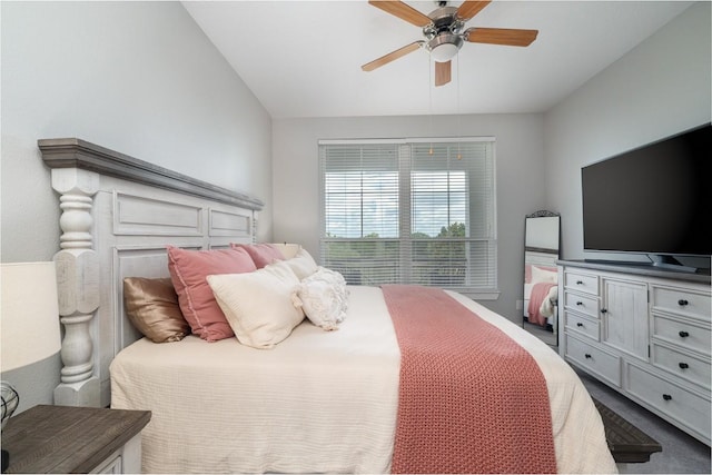 2600 Hillsboro Pike Unit 453, Nashville, TN 37212 - carpeted bedroom featuring a ceiling fan