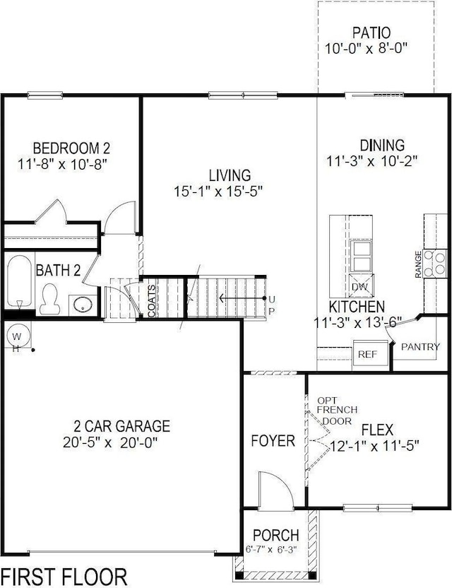 4028 Roane Dr, White House, TN 37188 - floor plan / room layout