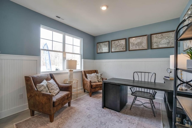 4028 Roane Dr, White House, TN 37188 - home office featuring wainscoting