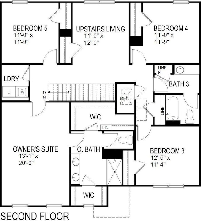 4028 Roane Dr, White House, TN 37188 - room layout