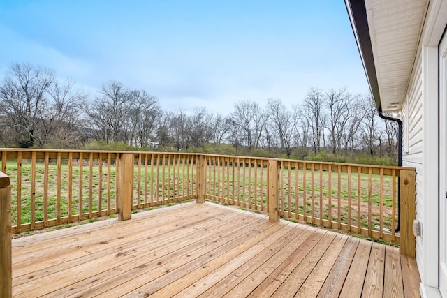 1515 Ellie Claire Way, Lewisburg, TN 37091 - wooden terrace featuring view of scattered trees