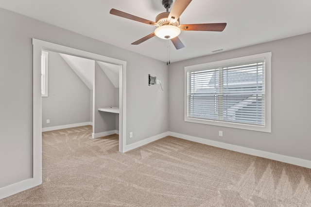 512 River Watch Way, Winchester, TN 37398 - unfurnished room with light colored carpet, a ceiling fan, and baseboards