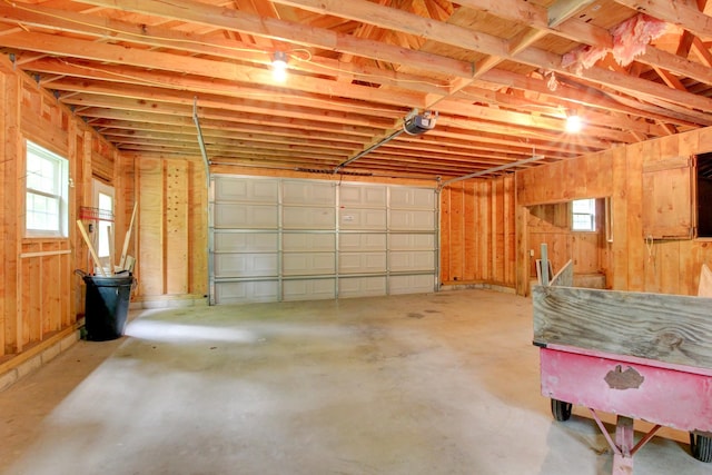 339 Thompson Ln, Clarksville, TN 37040 - garage featuring a garage door opener