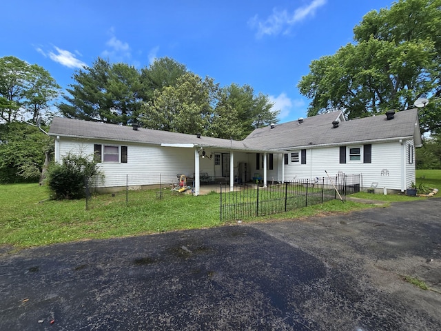 118 Bone Cave Rd, Rock Island, TN 38581 - rear view of property with a patio area and driveway