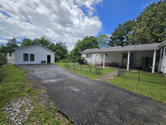 118 Bone Cave Rd, Rock Island, TN 38581 - view of home's exterior with driveway