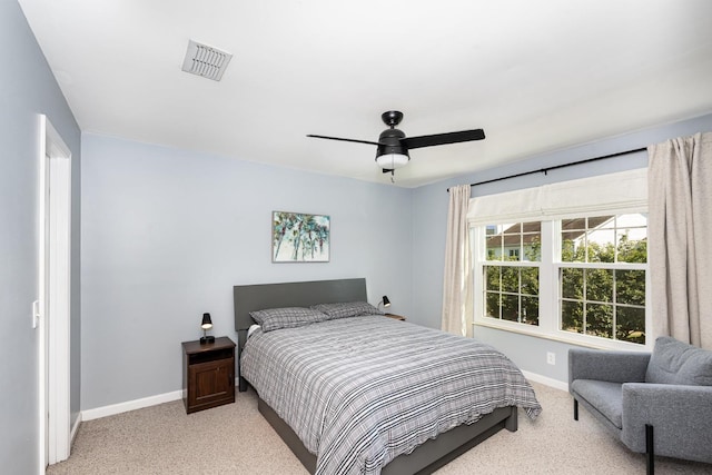 909 Miranda Pl, Franklin, TN 37067 - bedroom featuring carpet flooring, baseboards, and ceiling fan