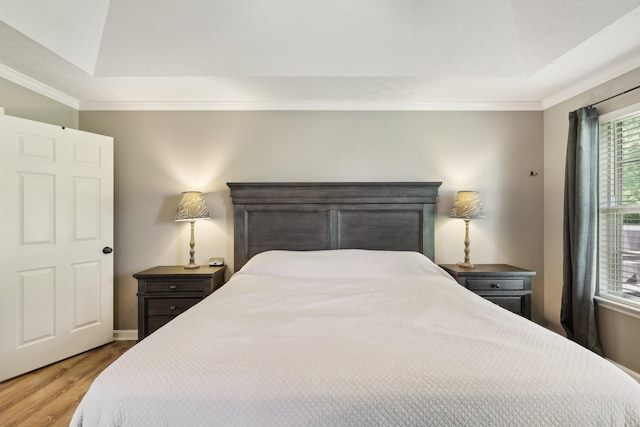 2277 Belotes Ferry Rd, Lebanon, TN 37087 - bedroom featuring wood finished floors and ornamental molding
