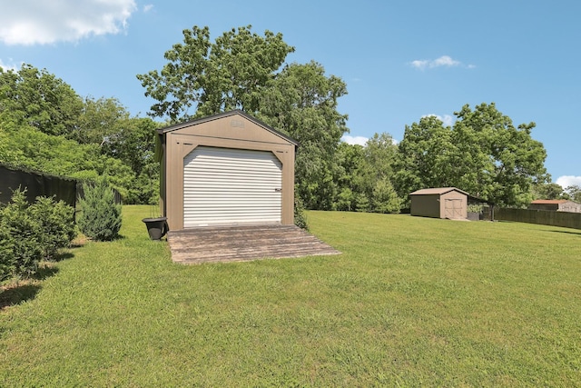 2277 Belotes Ferry Rd, Lebanon, TN 37087 - view of yard with an outbuilding and a storage shed