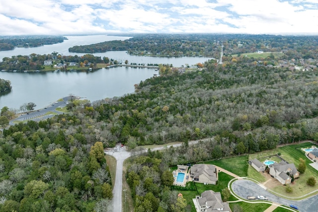556 Lakeshore Dr, Old Hickory, TN 37138 - bird's eye view of a nearby body of water and a forest