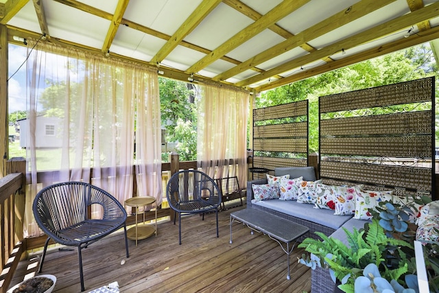 103 Lockhart St, Dickson, TN 37055 - deck with outdoor lounge area