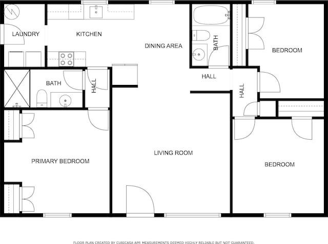 103 Lockhart St, Dickson, TN 37055 - floor plan / room layout