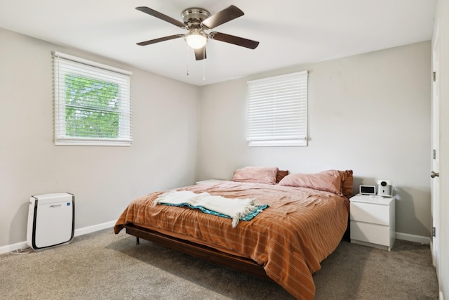 176 Morningside Dr, La Vergne, TN 37086 - carpeted bedroom featuring baseboards and a ceiling fan