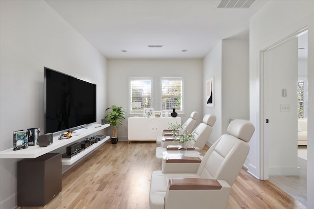 814A Horner Ave, Nashville, TN 37204 - living room with light wood-style flooring, plenty of natural light, and baseboards